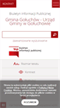 Mobile Screenshot of bip.goluchow.pl